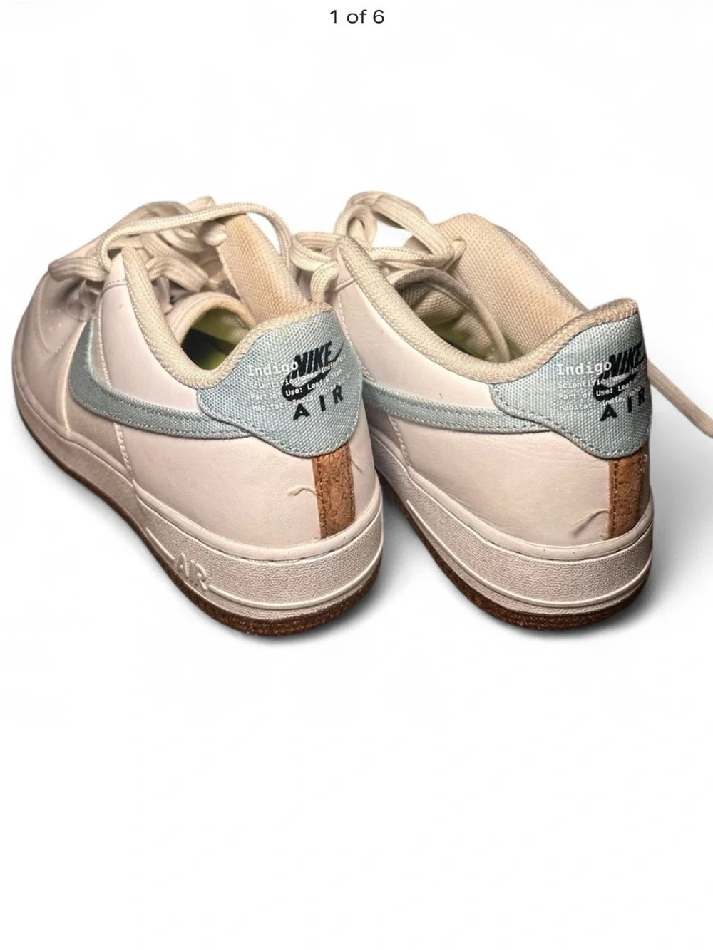 Y2K Nike Air Force 1 with Custom Colorway - Size 6.5Y
